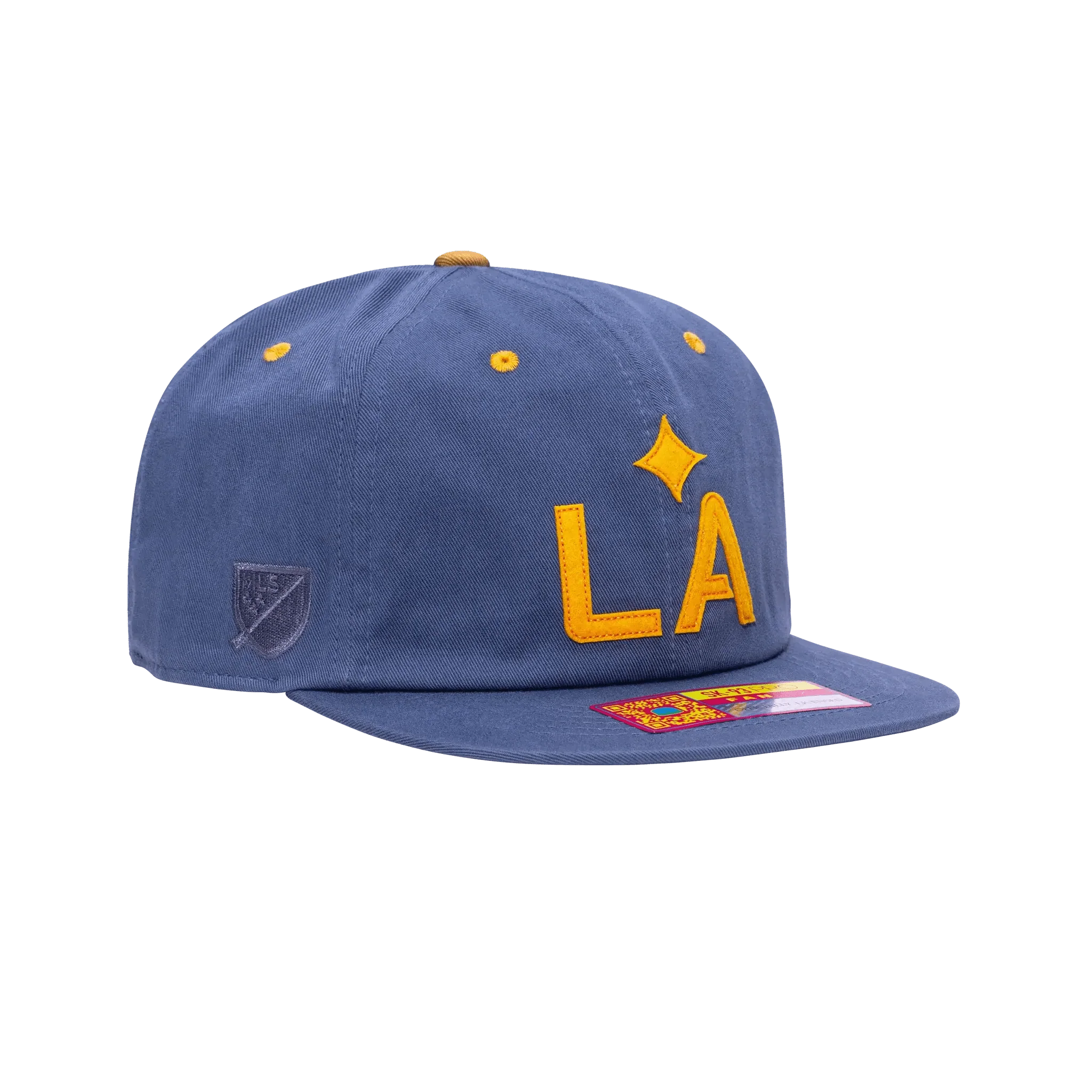 Fan Ink Collection LA Galaxy Bankroll Coral Snapback Hat - Image 3