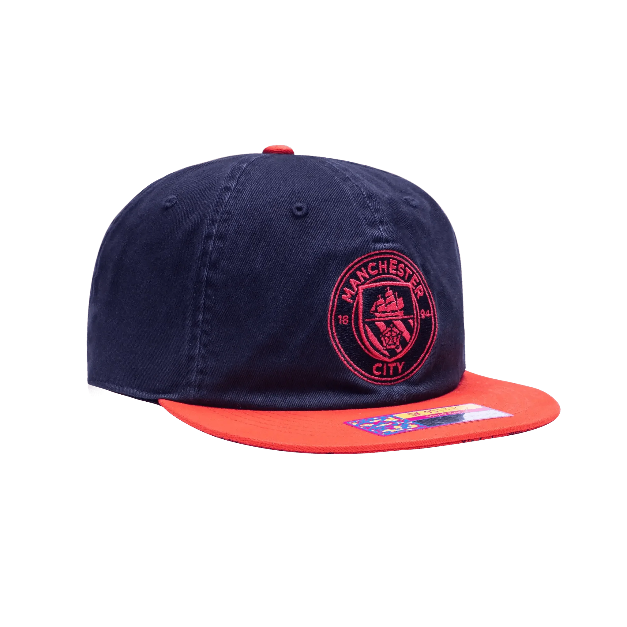 Fan Ink Collection Manchester City Wander Snapback Hat - Image 3
