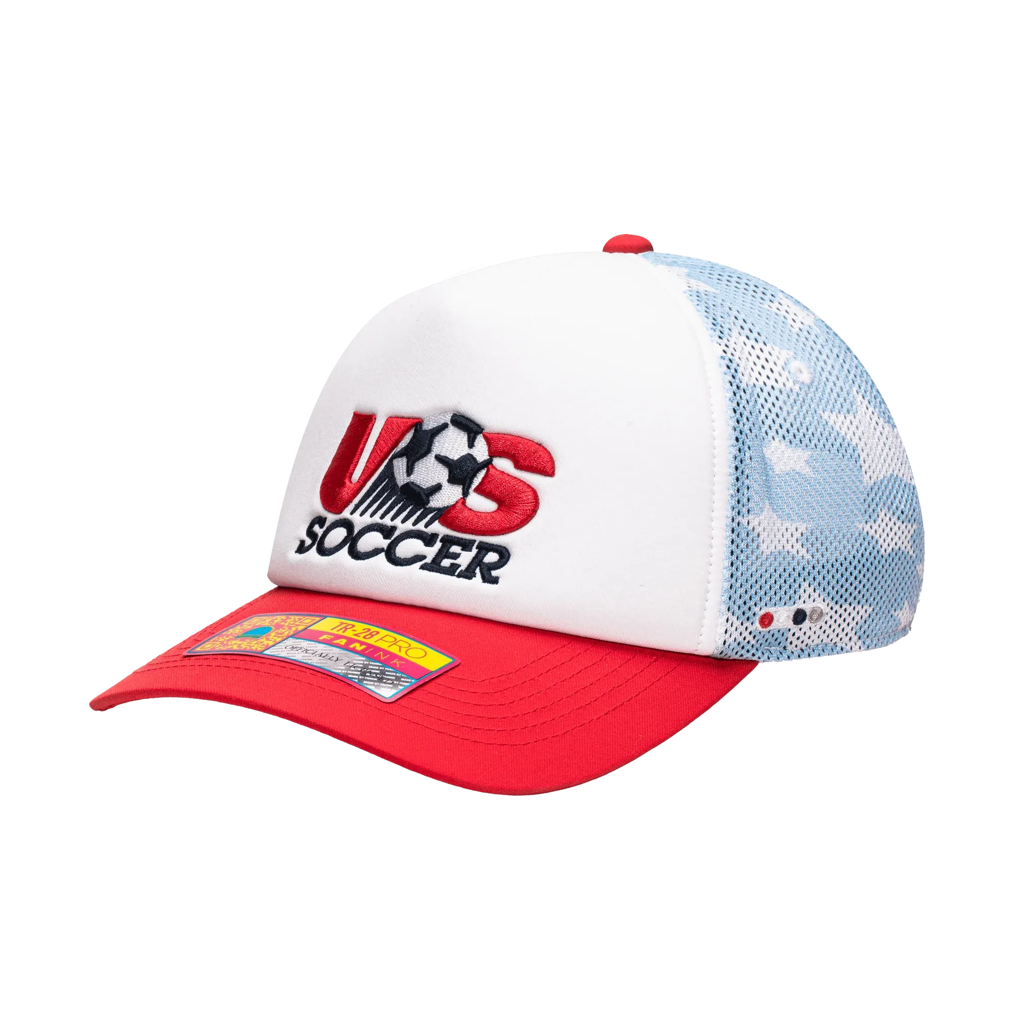 Fan Ink Collection USA Soccer "Making History" Trucker Hat - Image 2