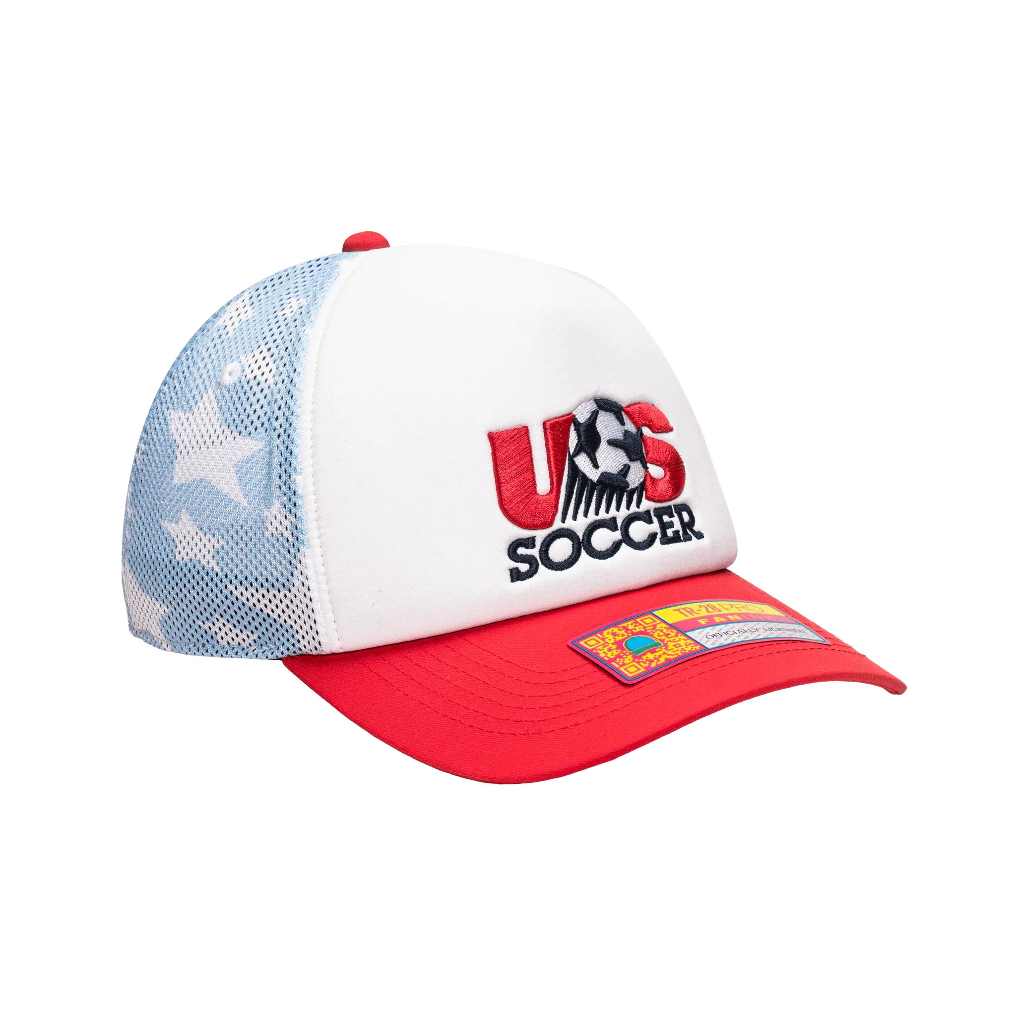 Fan Ink Collection USA Soccer "Making History" Trucker Hat - Image 3