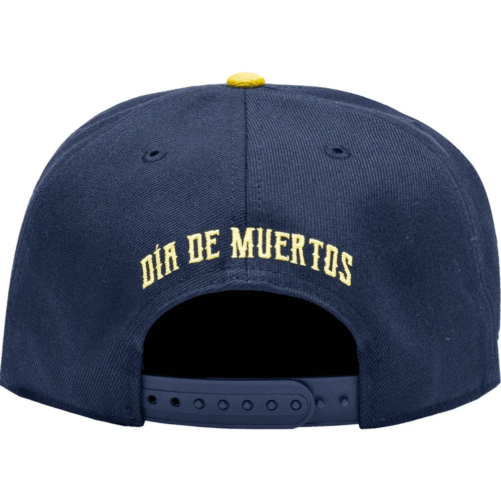 Fan Ink Collection Club America Day Of The Dead Snapback Hat - Image 4