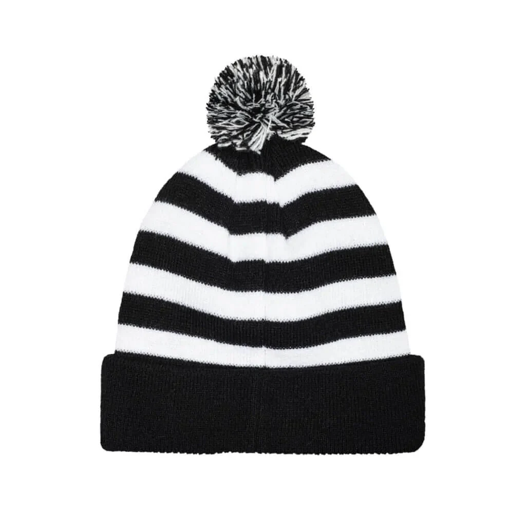 Fan Ink Collection Club Juventus Casual Pom Beanie - Image 2