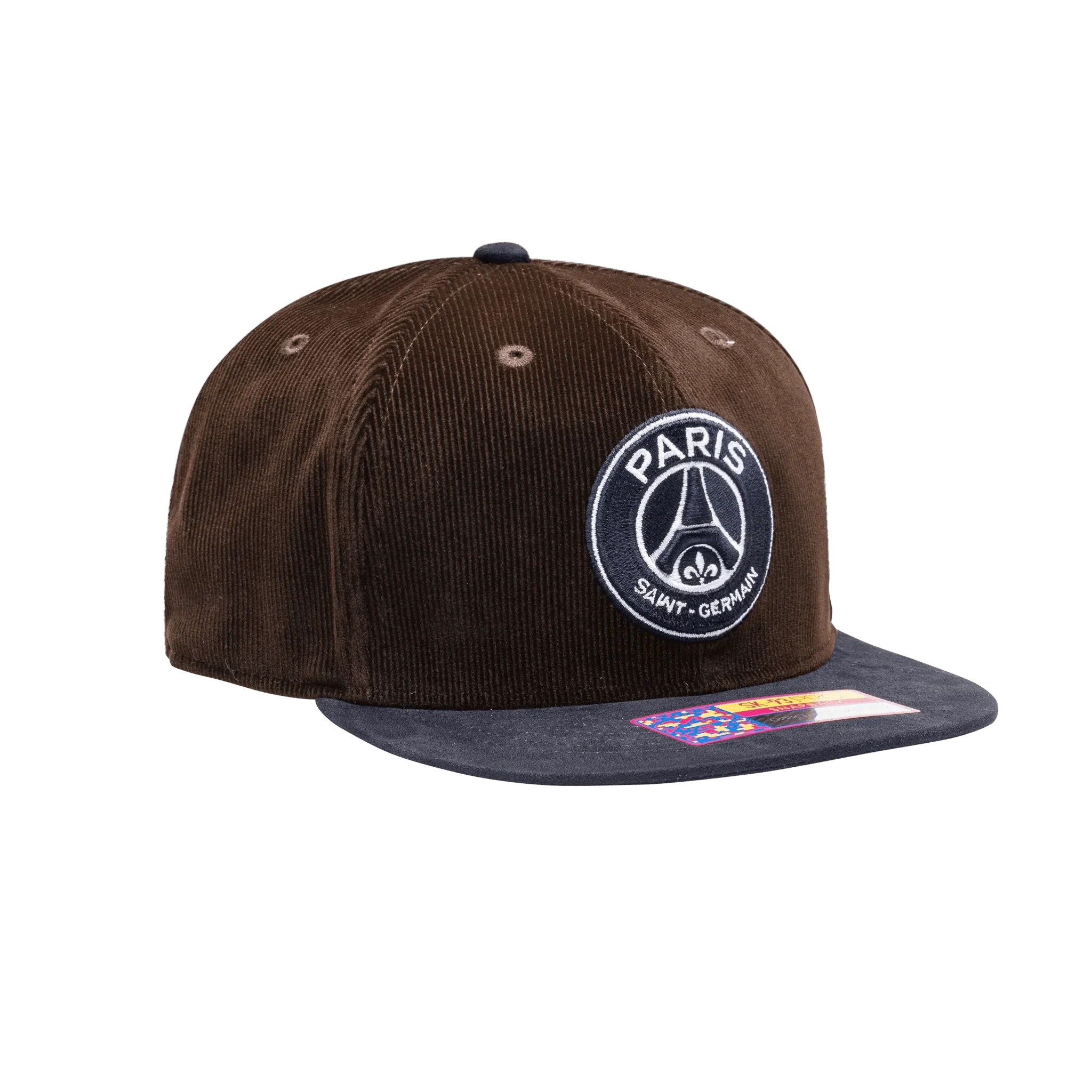 Fan Ink Collection Club PSG Cognac Snapback Hat - Image 3
