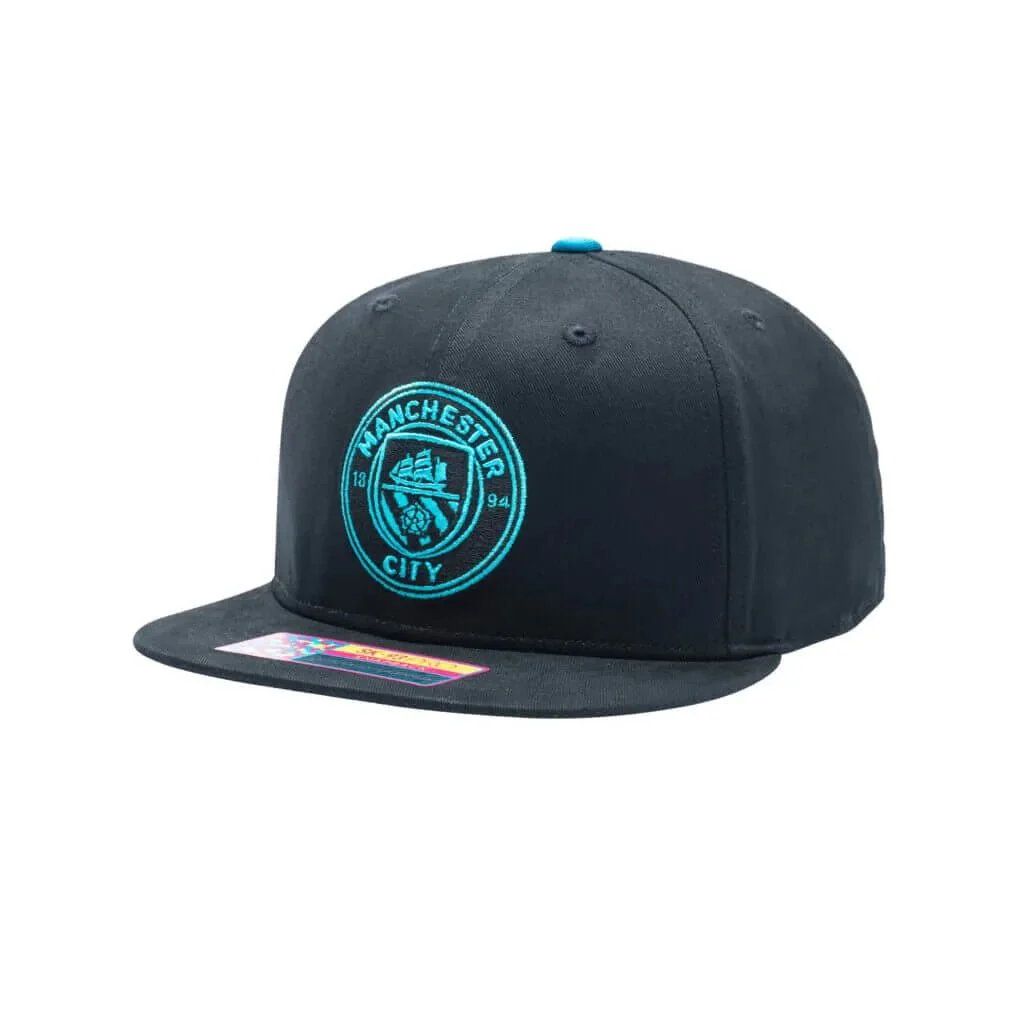 Fan Ink Collection Manchester City Locale Snapback Hat - Image 2