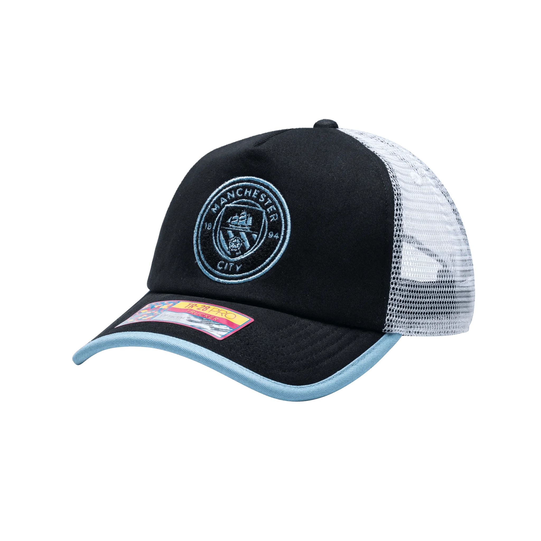 Fan Ink Collection Manchester City One8th Strike Trucker Hat - Image 2