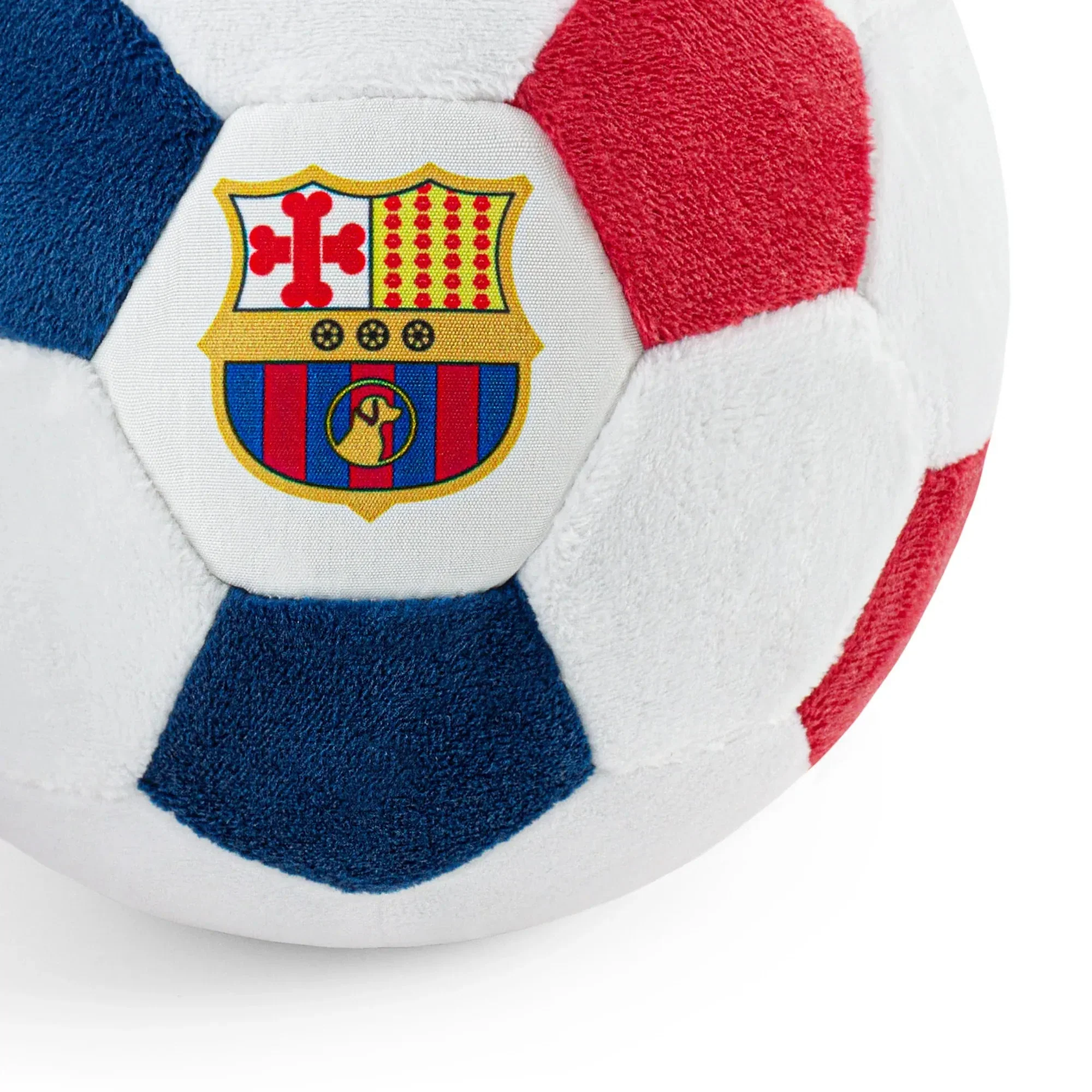 Floofball Barkcelona Plush Soccer Ball - Dog Toy - Image 3