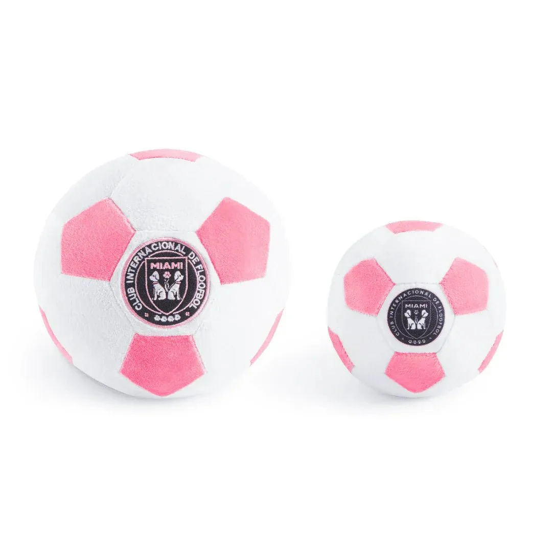 Floofball Miami Plush Large (7.5"x7.5") Soccer Ball - Dog Toy - Image 6