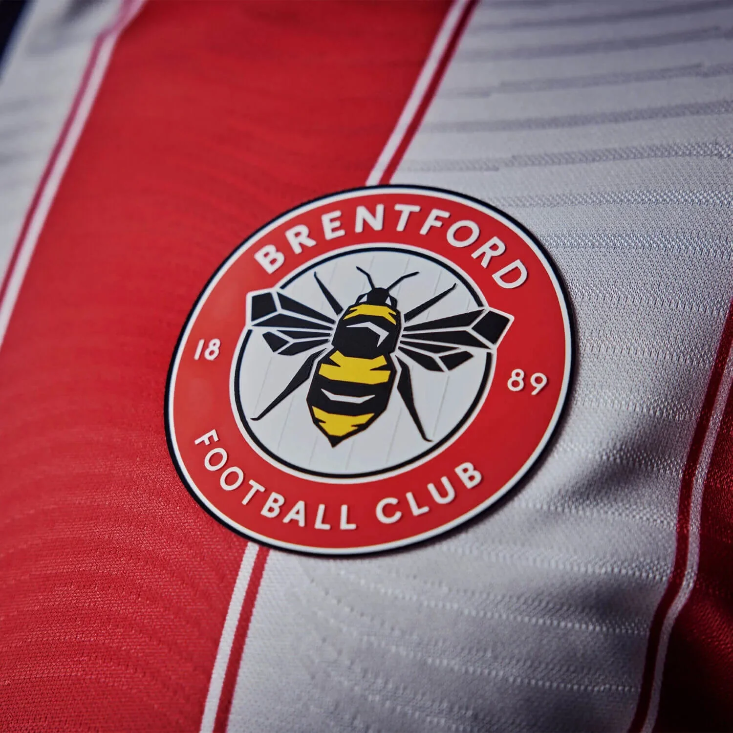 Joma 2025-26 Brentford Men's Stadium Home Soccer Jersey - Image 5