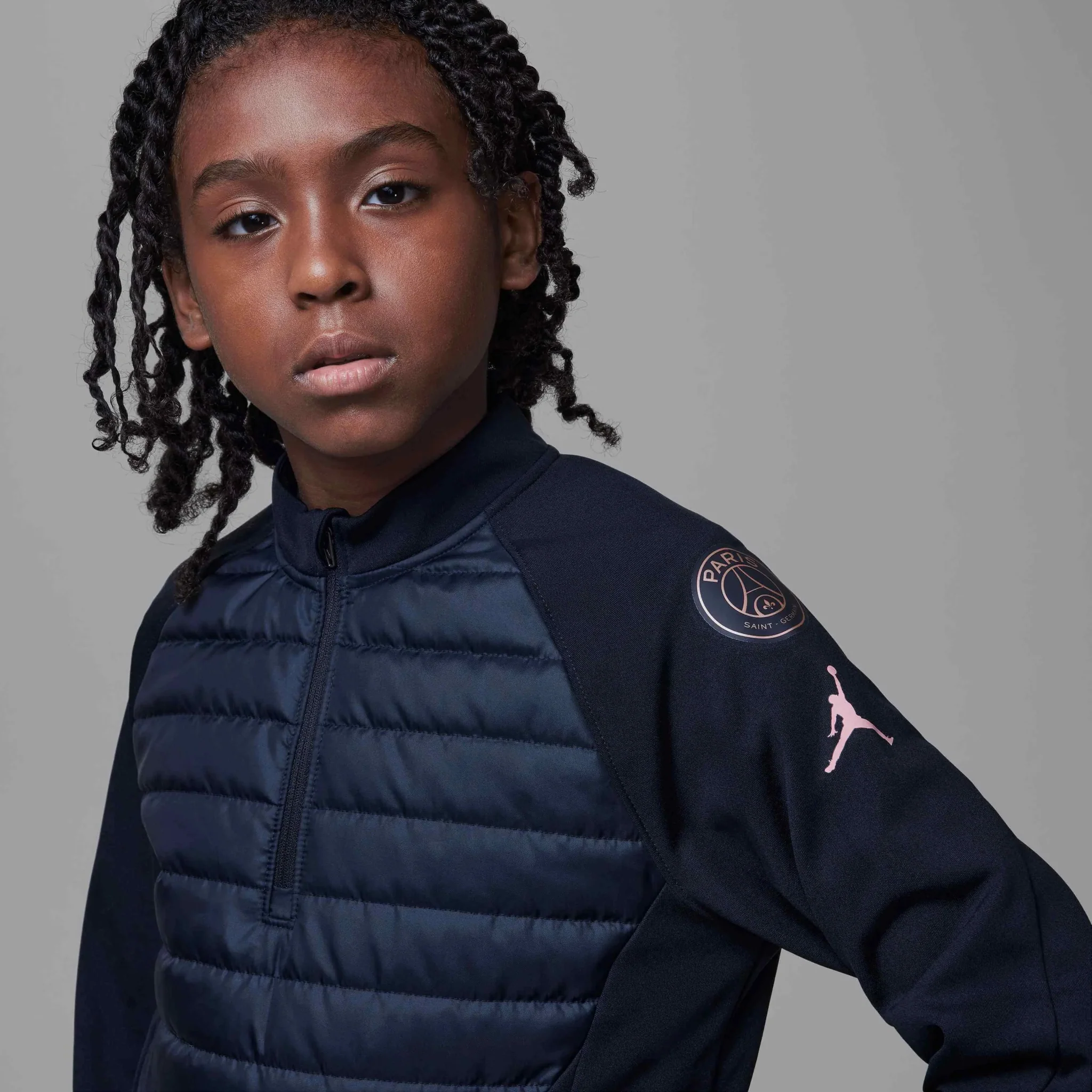 Jordan 2024-25 PSG Youth Academy Winter Warrior Drill Top - Image 3