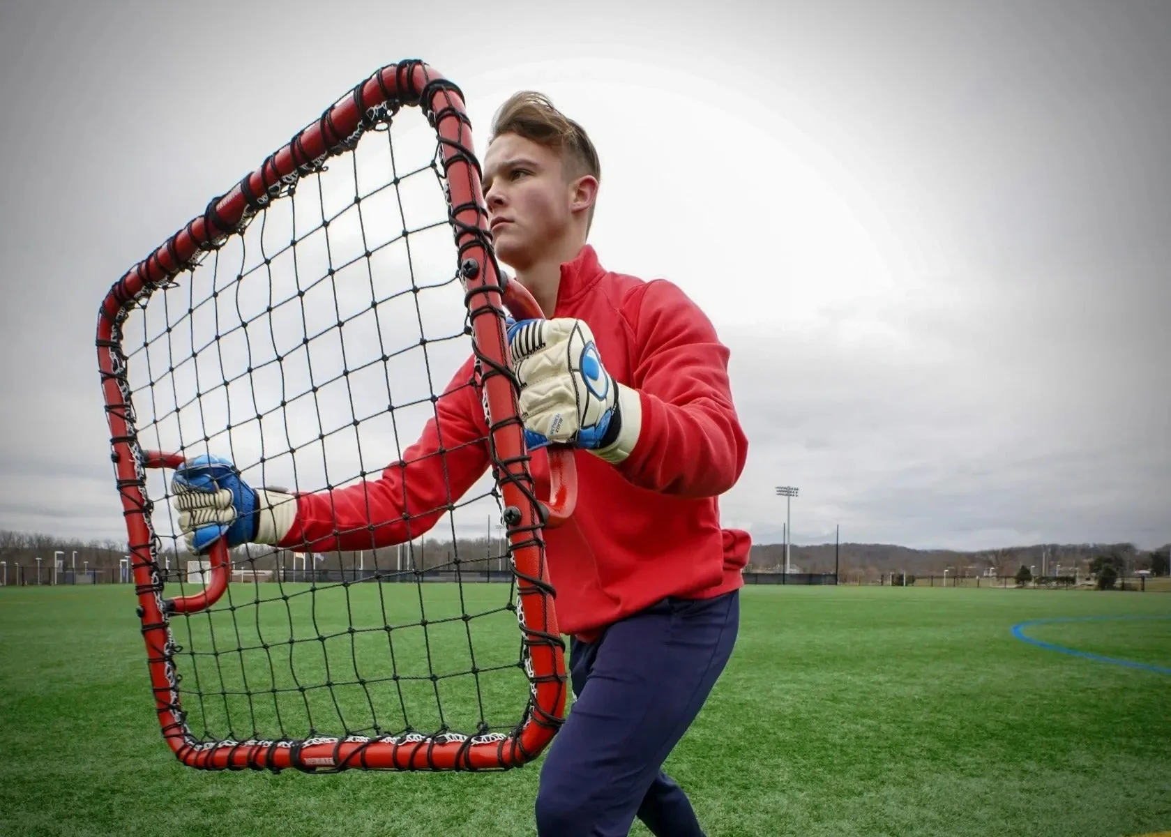 Kwik Goal Hand Held Rebounder - Image 3