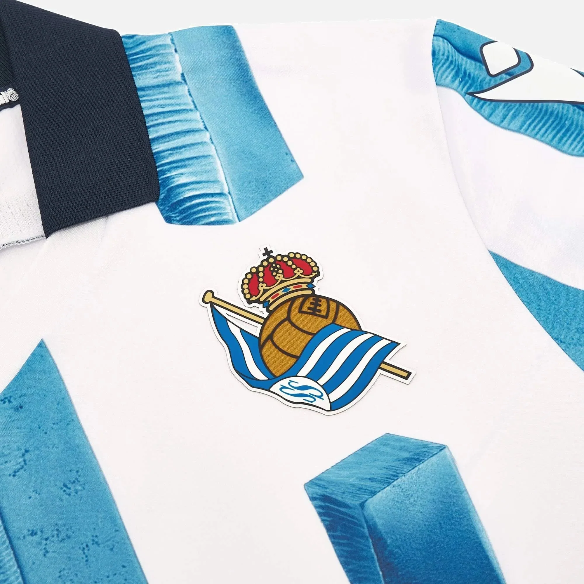 Macron 2023-24 Real Sociedad Men's Authentic Home Jersey - Image 4