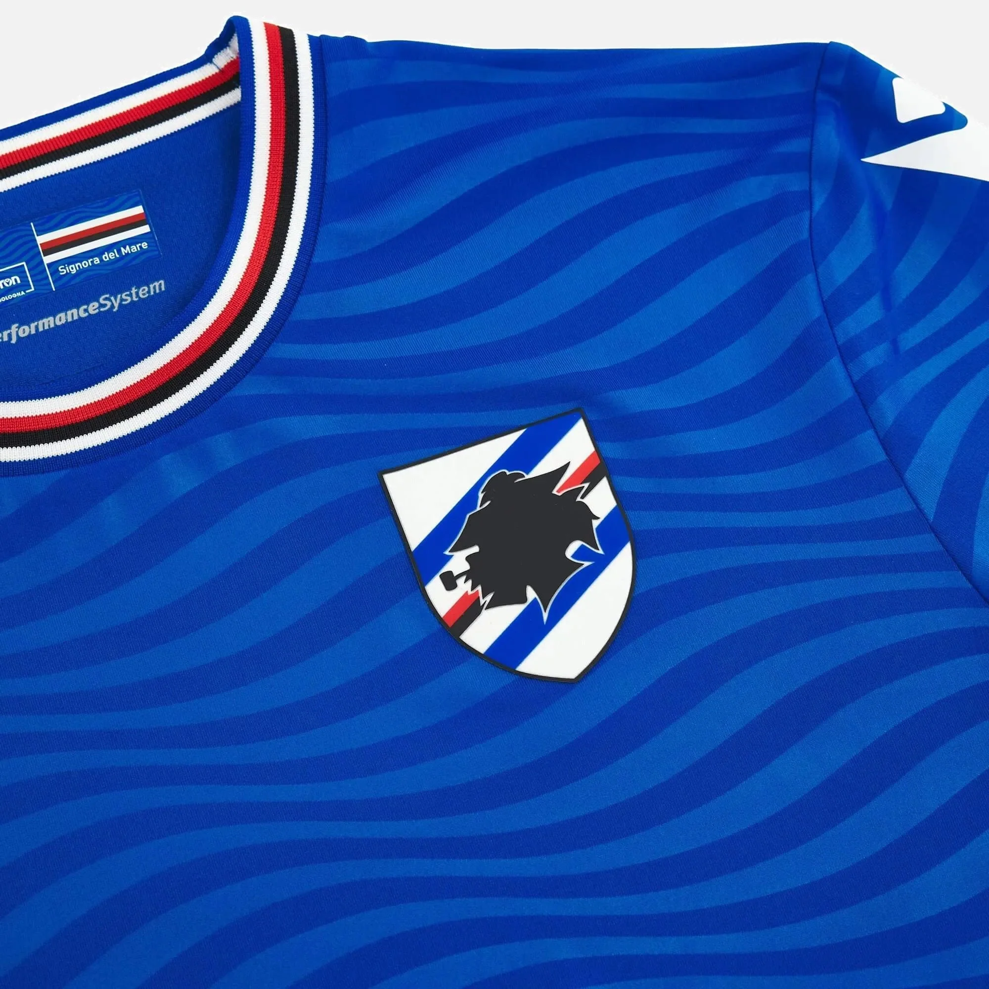 Macron 2023-24 Sampdoria Men's Authentic Home Jersey - Image 4