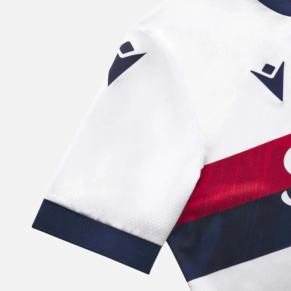 Macron 2024-25 Bologna Men's Authentic Away Jersey - Image 3