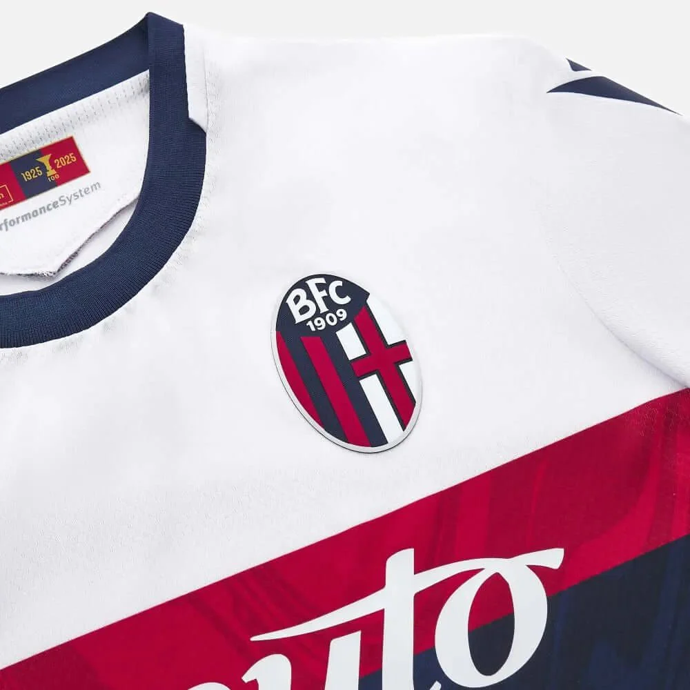 Macron 2024-25 Bologna Men's Authentic Away Jersey - Image 5