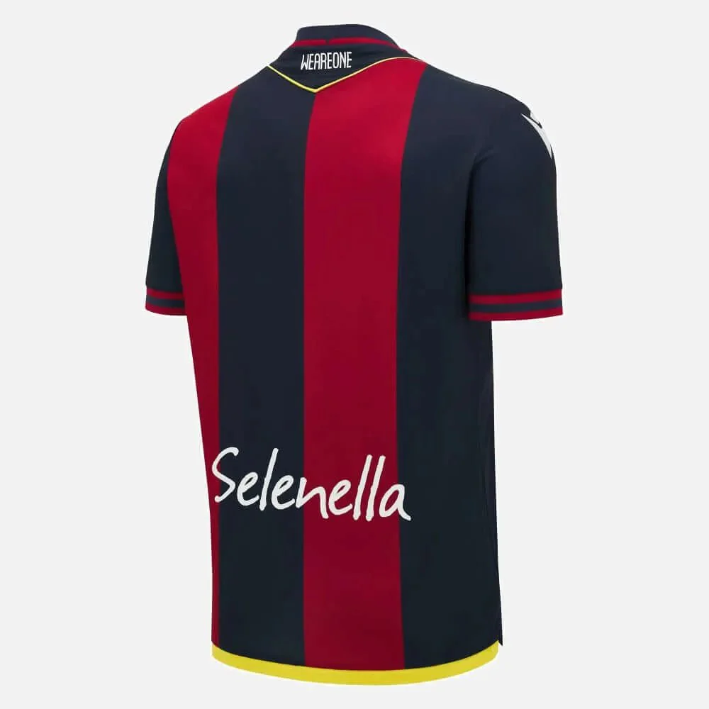Macron 2024-25 Bologna Men's Authentic Home Jersey - Image 2