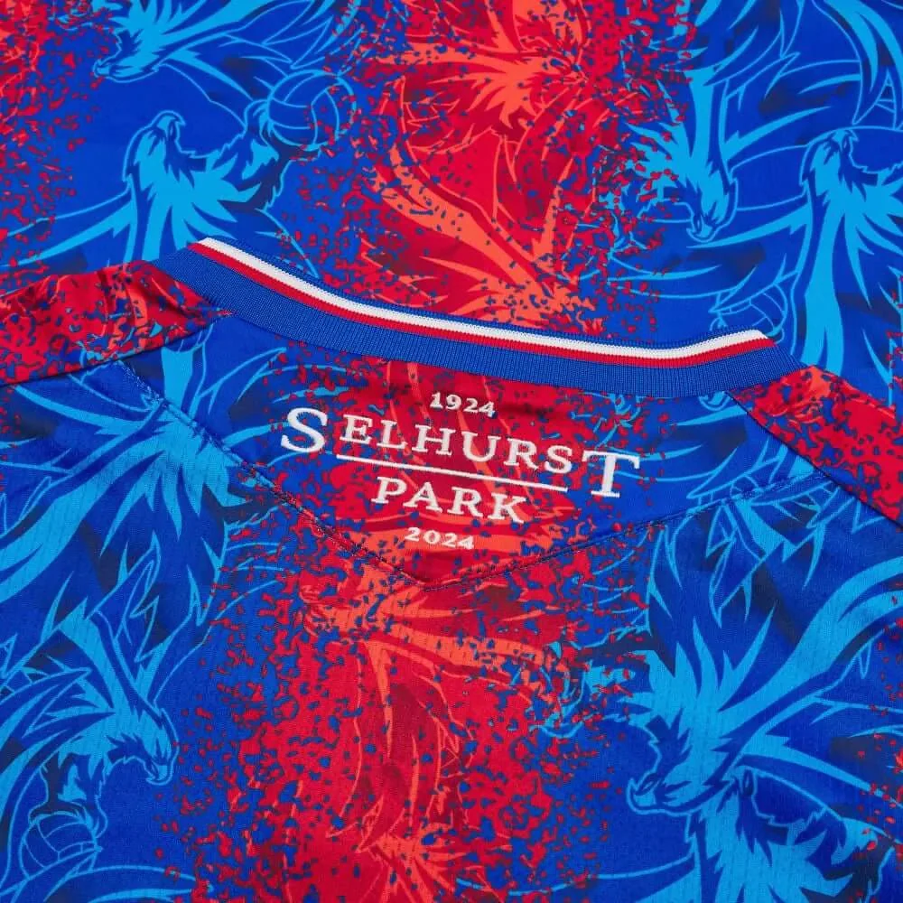 Macron 2024-25 Crystal Palace Authentic Home Jersey - Image 3