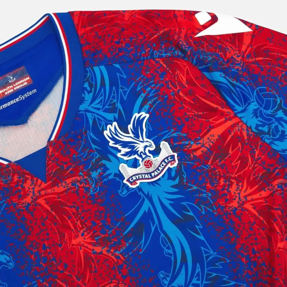 Macron 2024-25 Crystal Palace Authentic Home Jersey - Image 4