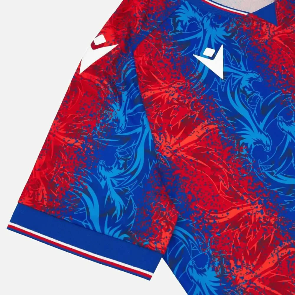 Macron 2024-25 Crystal Palace Authentic Home Jersey - Image 5