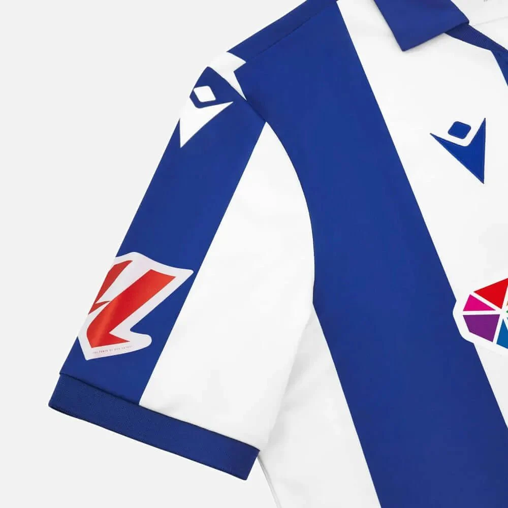 Macron 2024-25 Real Sociedad Men's Authentic Home Jersey - Image 4