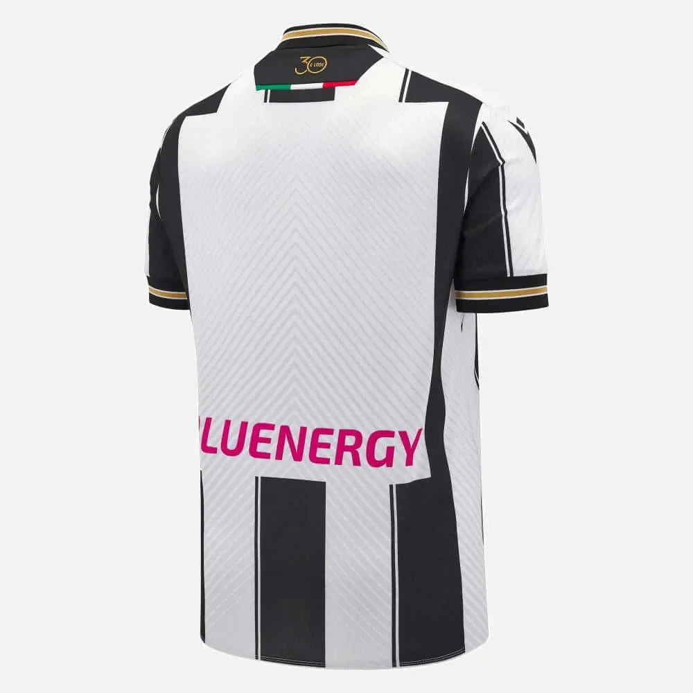 Macron 2024-25 Udinese Calcio Men's Authentic Home Jersey - Image 2