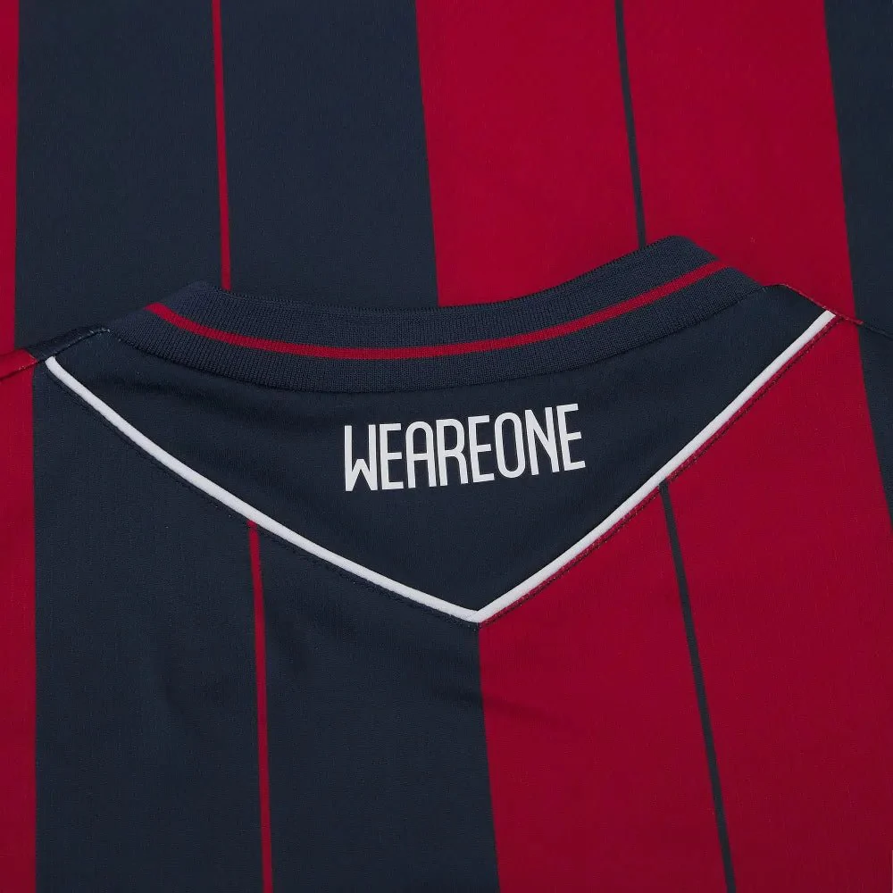 Macron 2025-26 Bologna Men's Authentic Home Soccer Jersey - Image 5