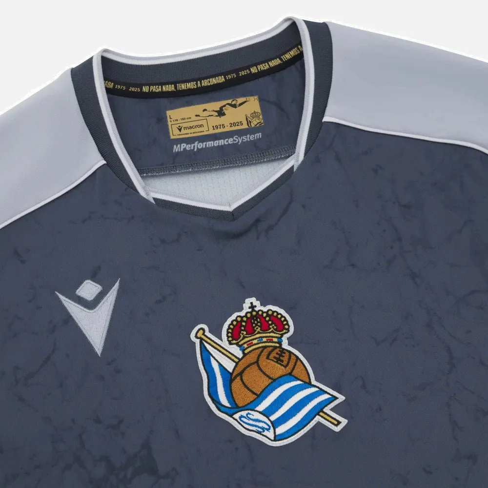 Macron 2025-26 Real Sociedad Men's Authentic Away Soccer Jersey - Image 3