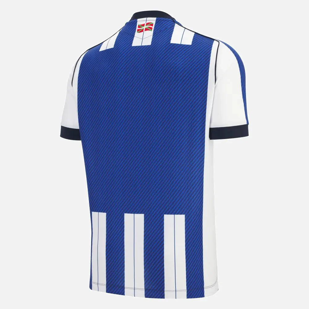 Macron 2025-26 Real Sociedad Men's Authentic Home Soccer Jersey - Image 2