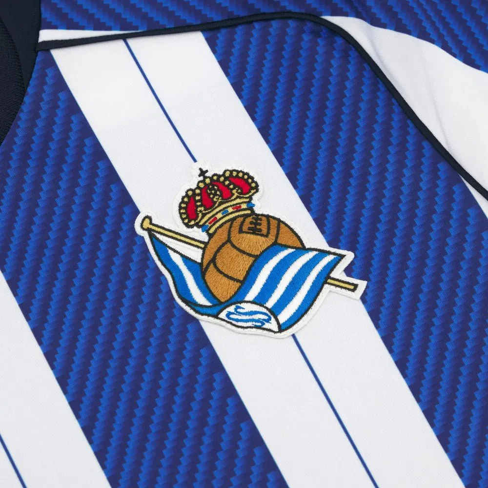 Macron 2025-26 Real Sociedad Men's Authentic Home Soccer Jersey - Image 3
