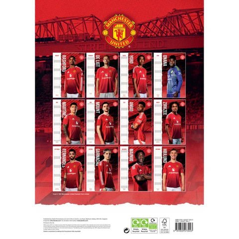 Manchester United 2025 Official Calendar - Image 4