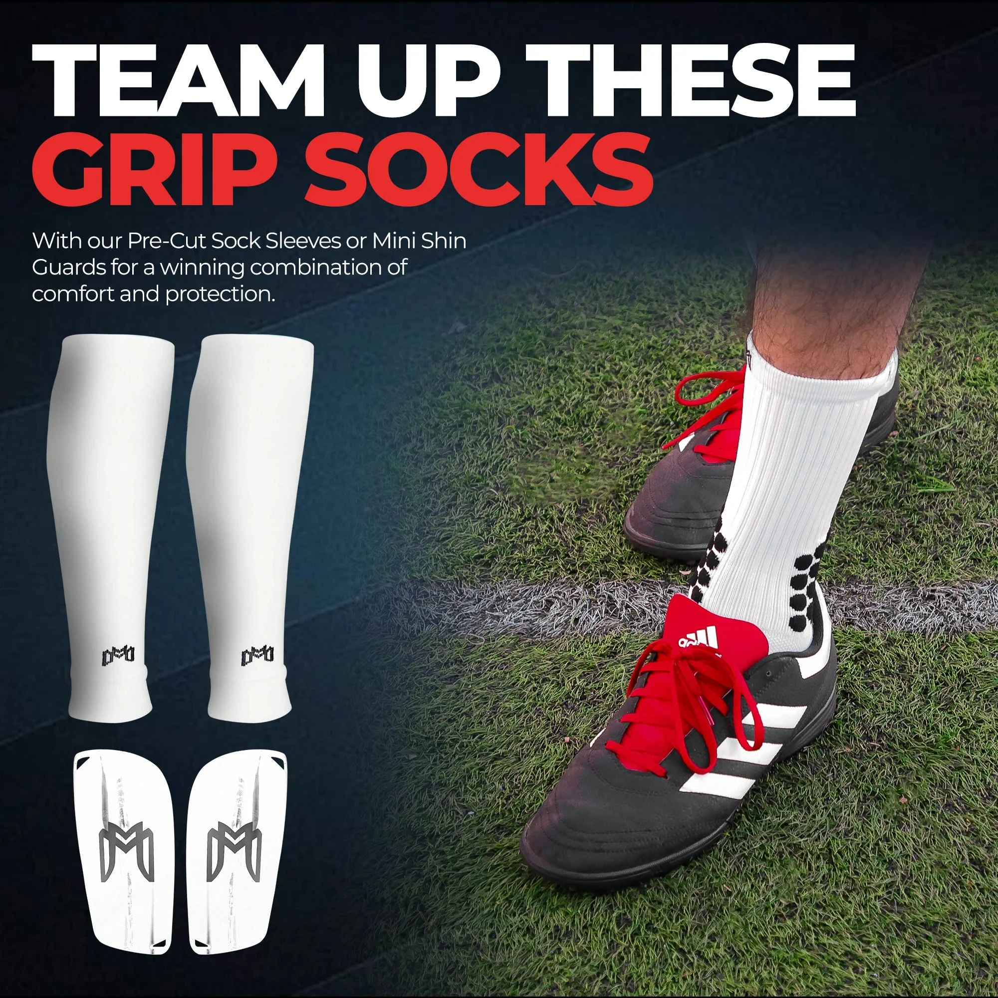 MEDICAPTAIN Grip Socks With Cushioned Ankle Protection - Image 7
