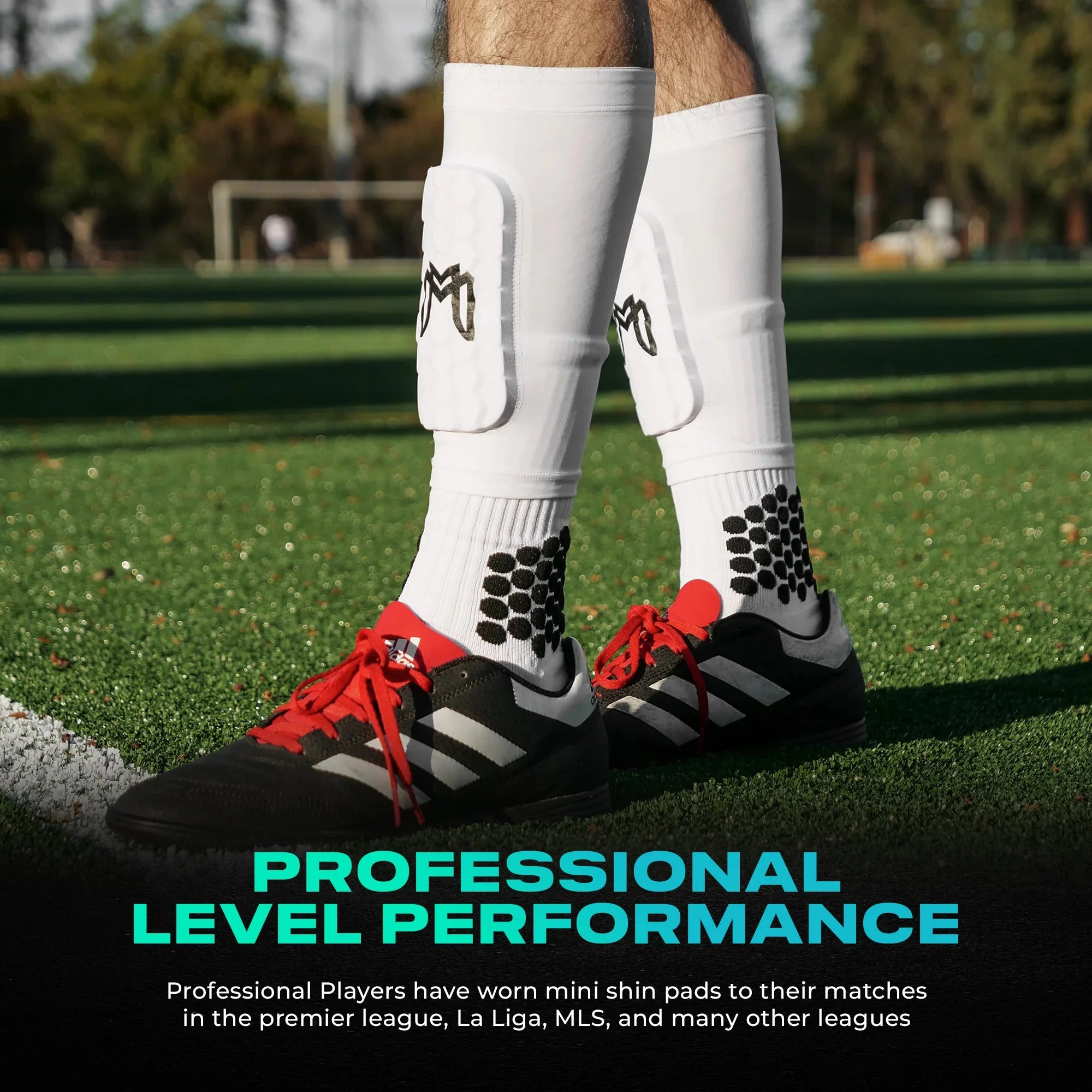 MEDICAPTAIN Mini Shin Pad Sleeves With Build In Shin Guards - Image 7