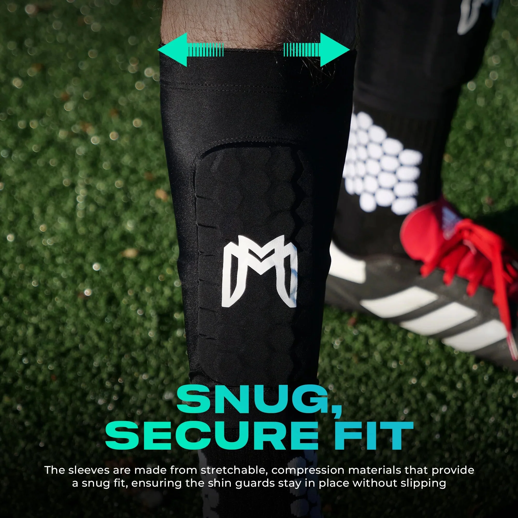 MEDICAPTAIN Mini Shin Pad Sleeves With Build In Shin Guards - Image 8