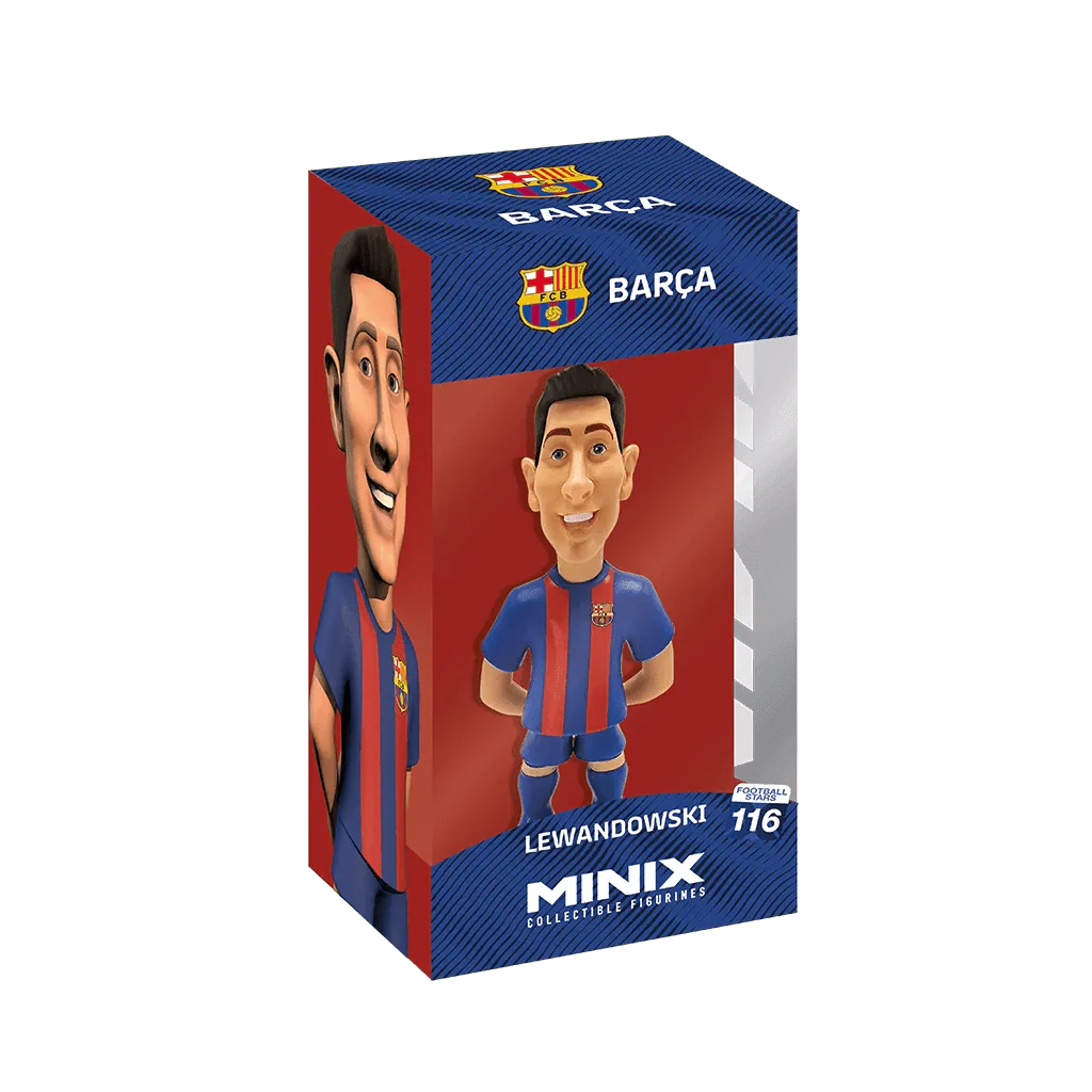 Minix 12 CM Lewandowski Barcelona - Image 3