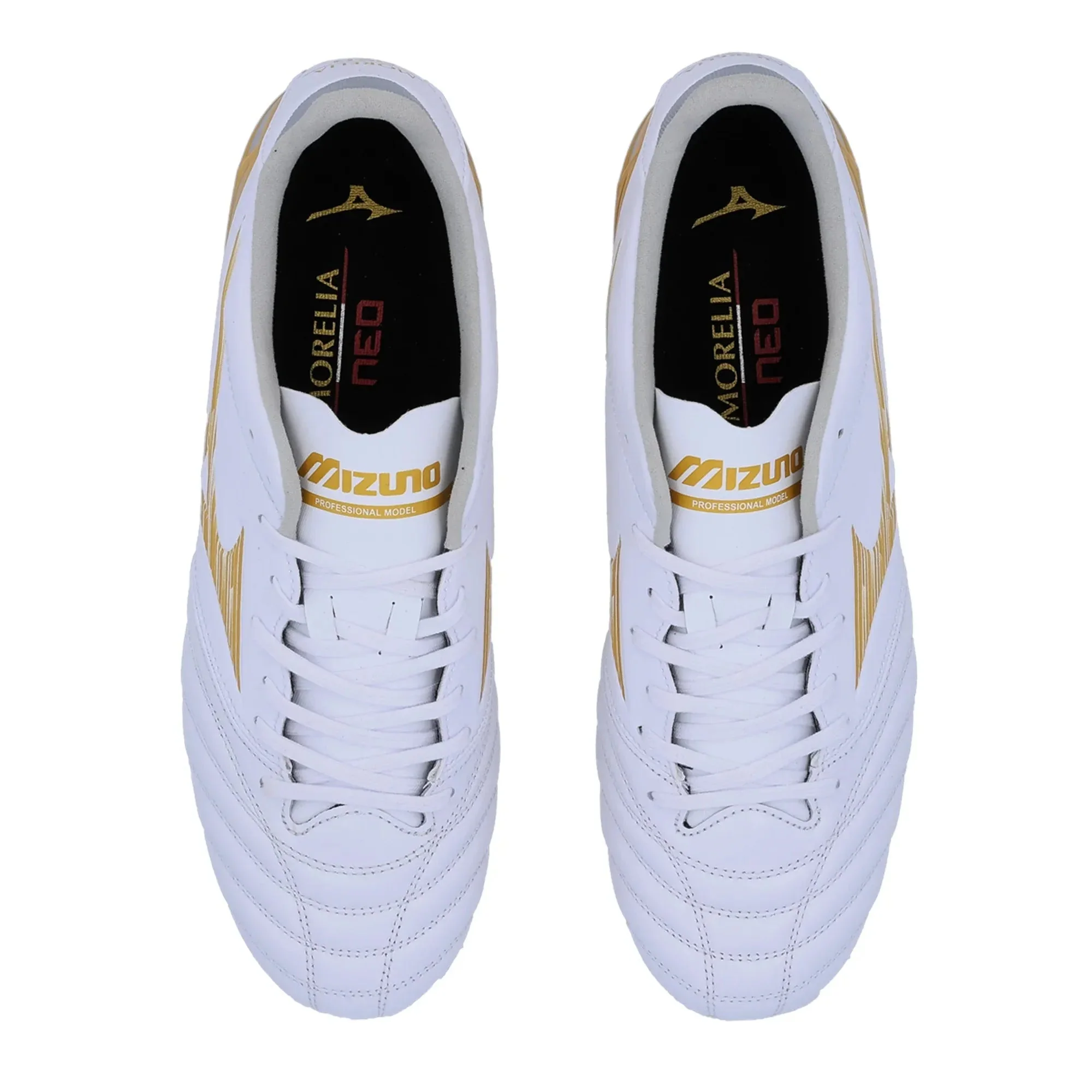 Mizuno Morelia Neo IV Pro Artificial Grass Soccer Cleats - Bright Gold Pack (SP26) - Image 4