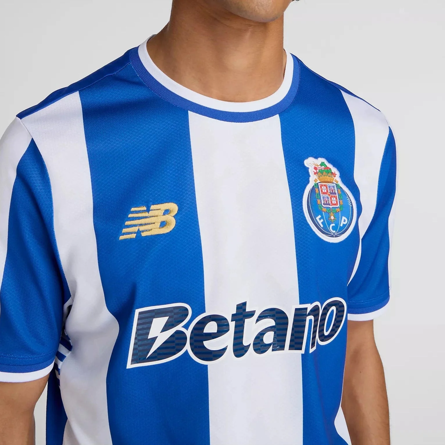 New Balance 2025-26 Porto Men's Stadium Home Soccer Jersey - Image 4