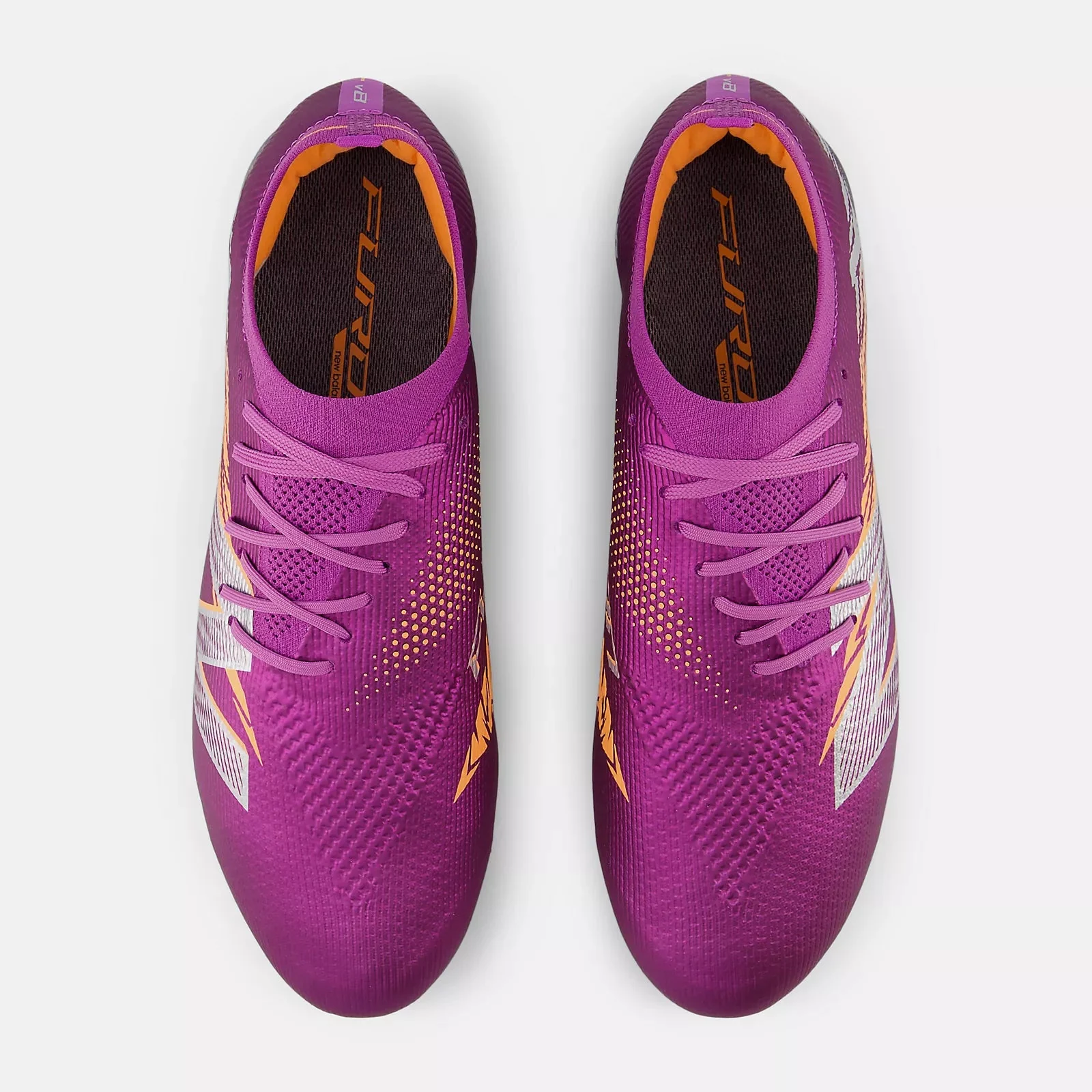 New Balance Furon Elite V8 2E Wide Firm Ground Soccer Cleats - Energy Rush Pack (SP25) - Image 4