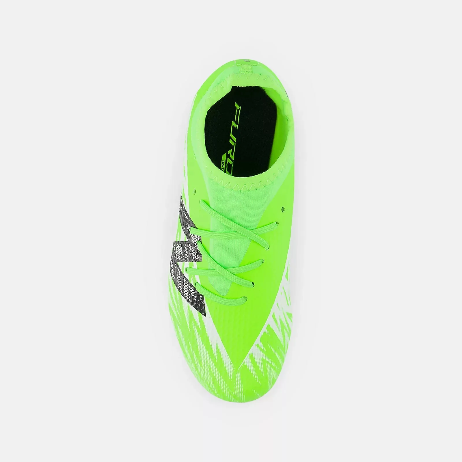 New Balance Junior Furon Team V8 Wide Firm Ground Soccer Cleats - Lime Light Pack (FA25) - Image 4