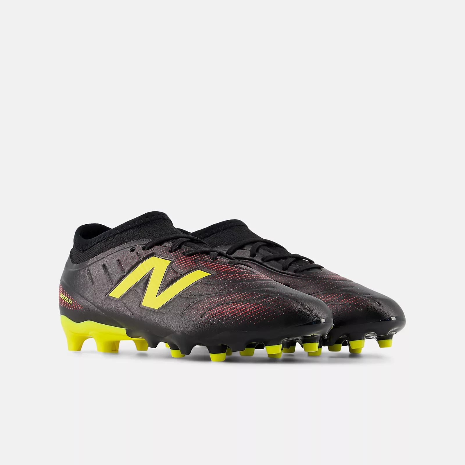New Balance Junior Tekela Team Low Laced V5 Wide Firm Ground Soccer Cleats - Live Wire Pack (SP26) - Image 3