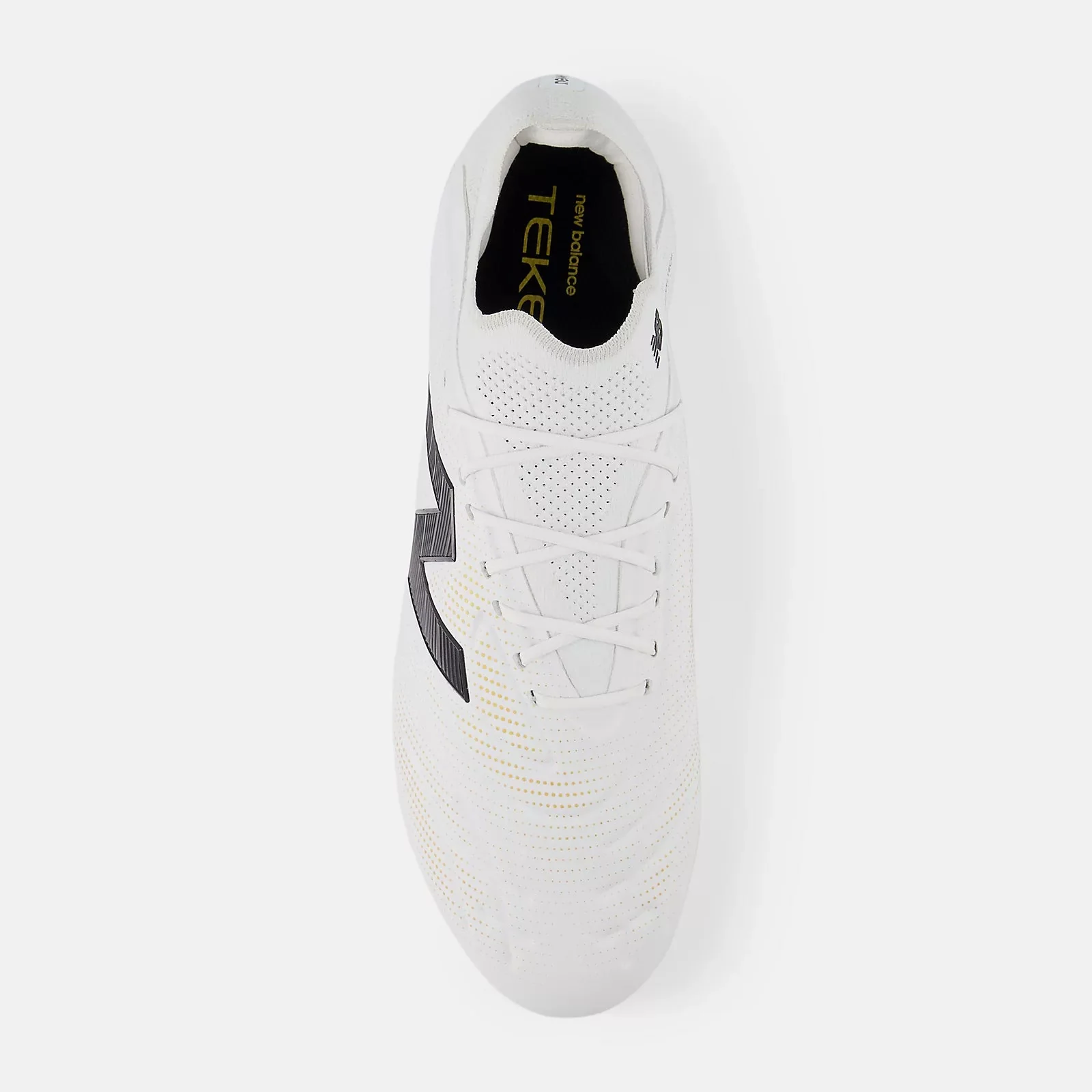 New Balance Tekela Elite Low Laced V5 2E Wide Firm Ground Soccer Cleats-White Pack (FA25) - Image 4