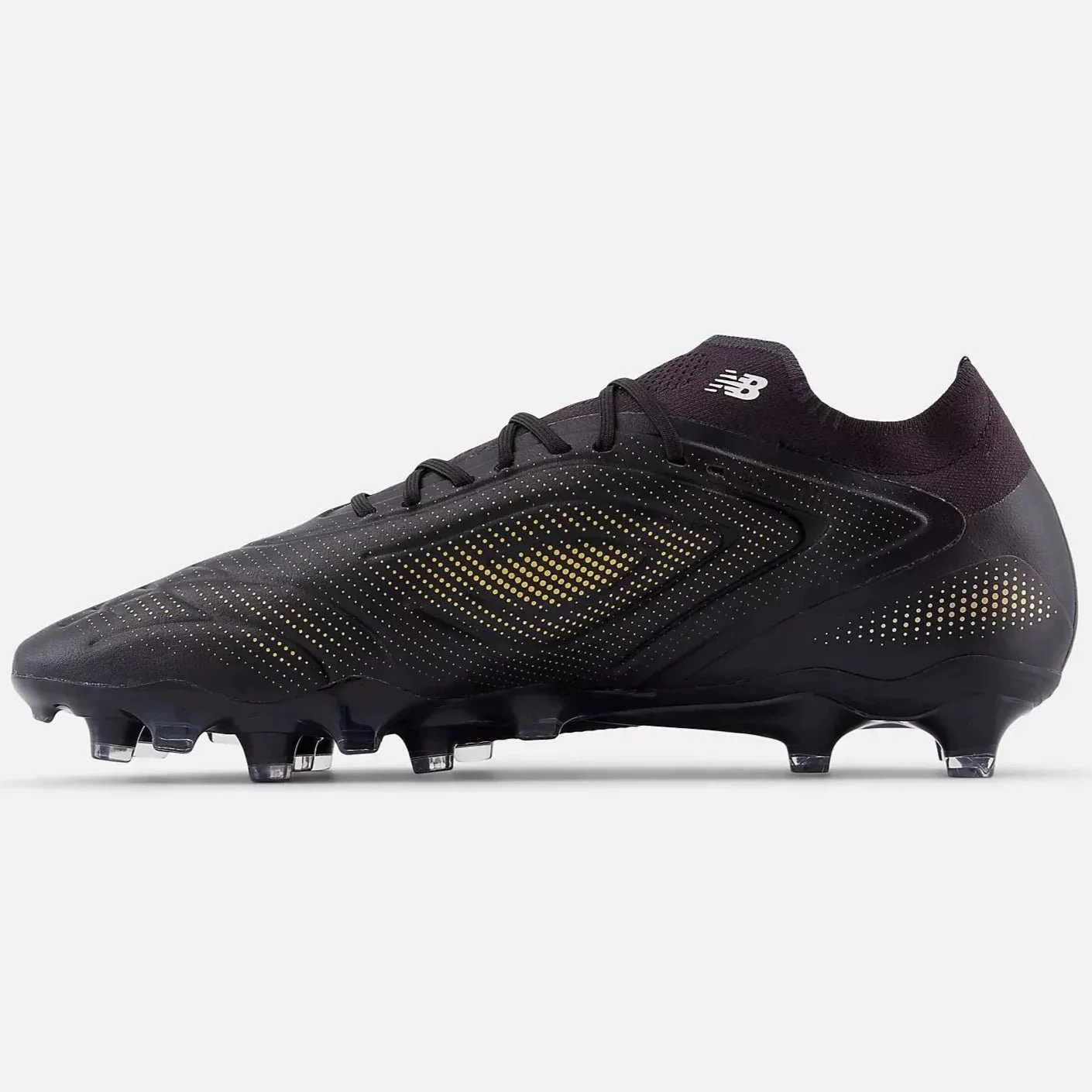 New Balance Tekela Elite Low Laced V5 2E Wide Firm Ground Soccer Cleats- Black Pack (FA25) - Image 2