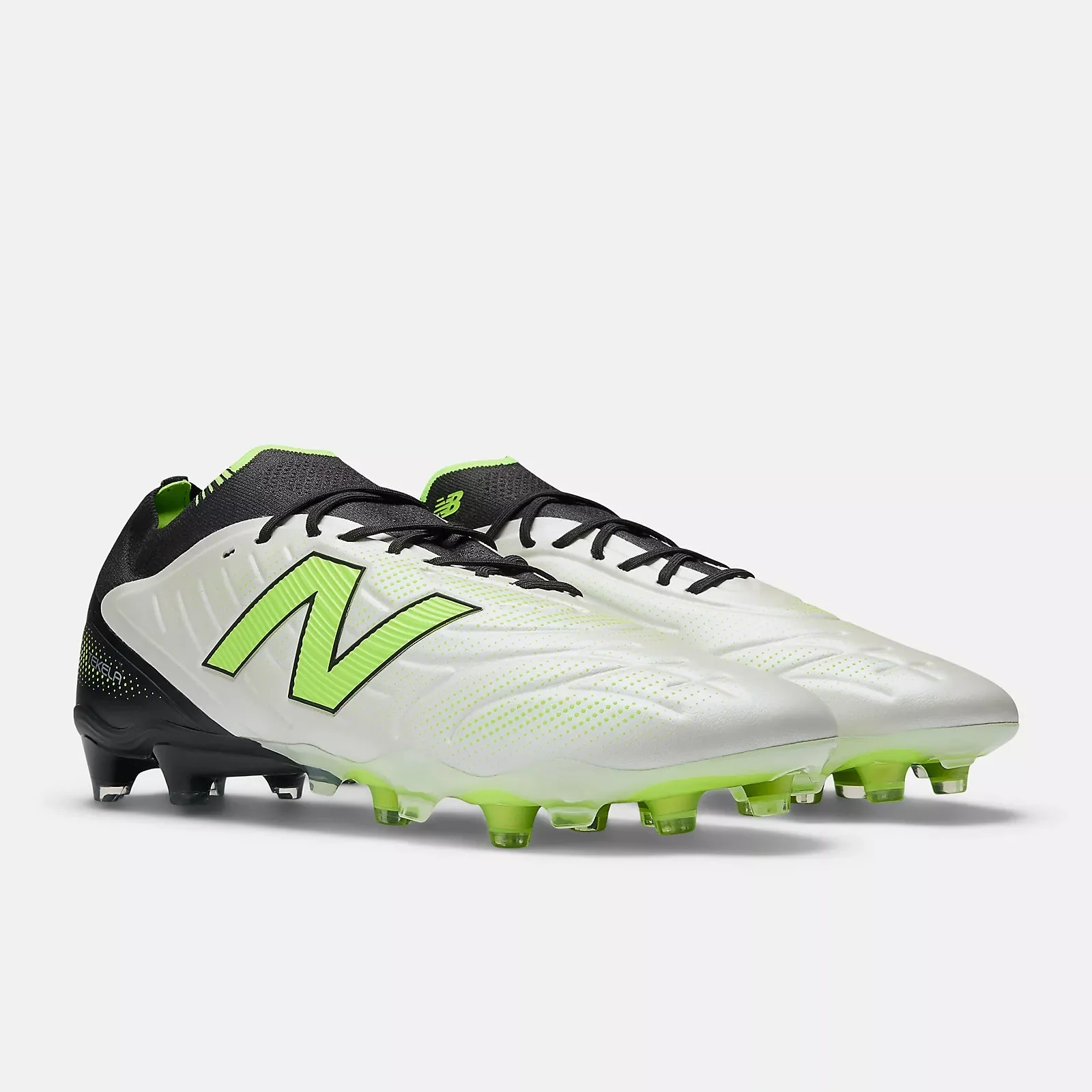New Balance Tekela Elite Low Laced V5 2E Wide Firm Ground Soccer Cleats - Lime Light Pack (FA25) - Image 3