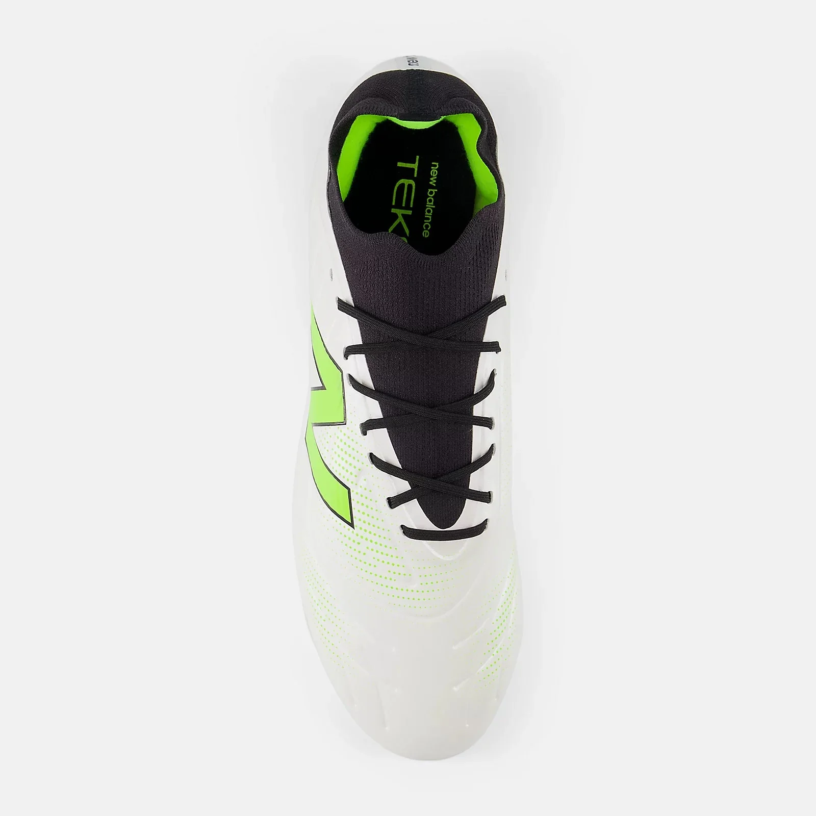 New Balance Tekela Team Low Laced V5 2E Wide Firm Ground Soccer Cleats - Lime Light Pack (FA25) - Image 4