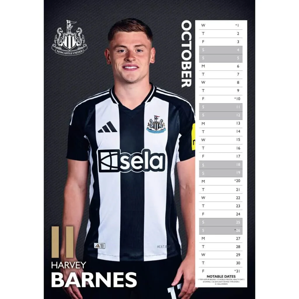 Newcastle 2025 Official Calendar - Image 2