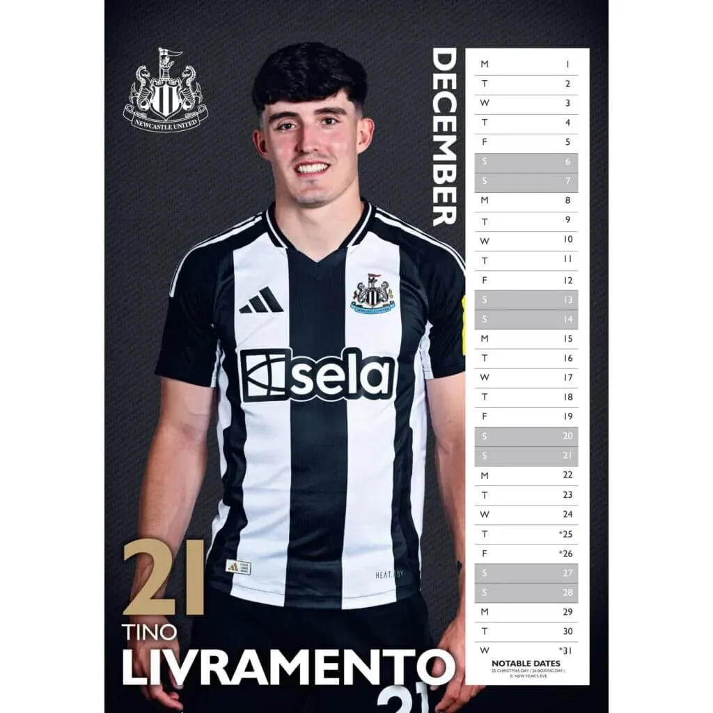 Newcastle 2025 Official Calendar - Image 3