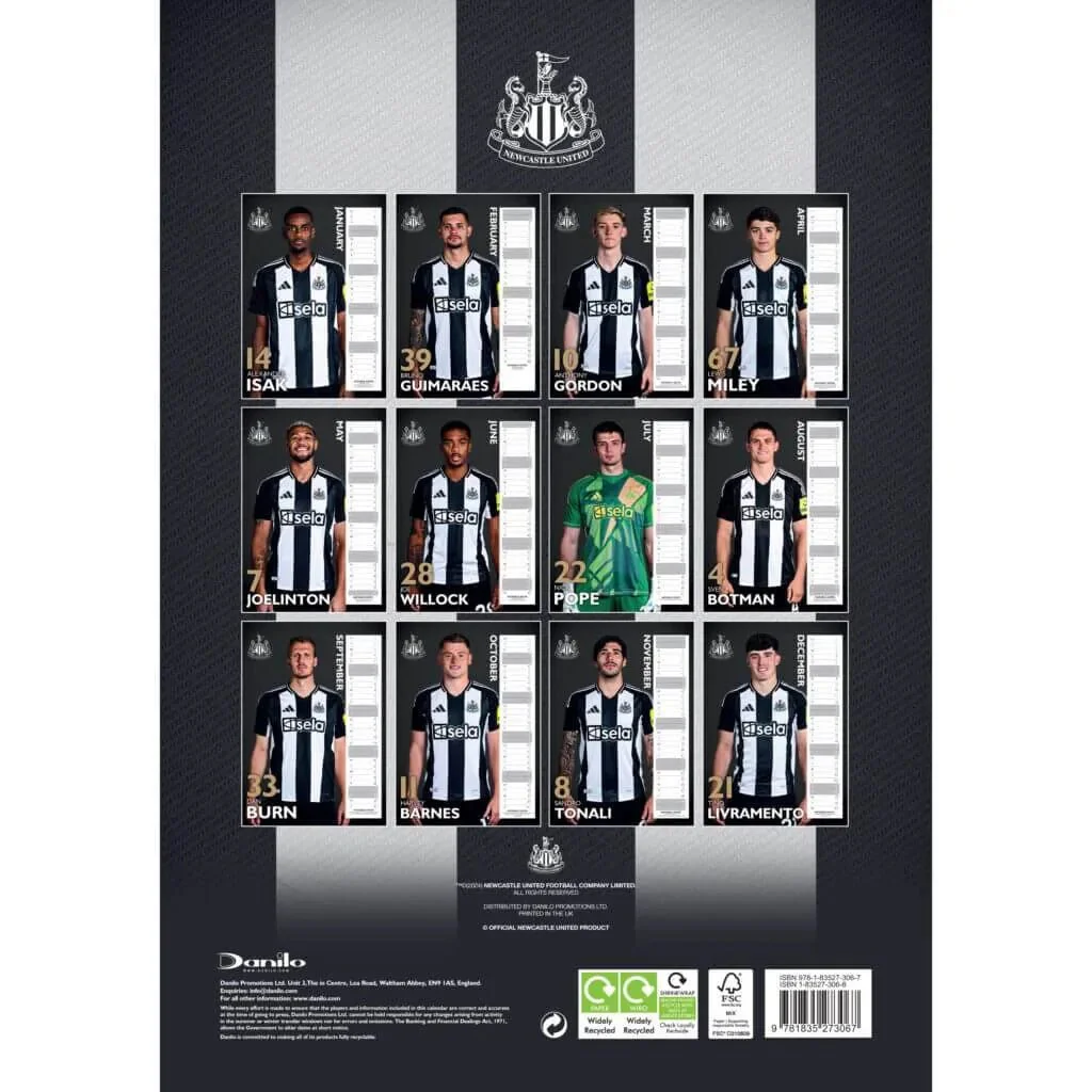 Newcastle 2025 Official Calendar - Image 4