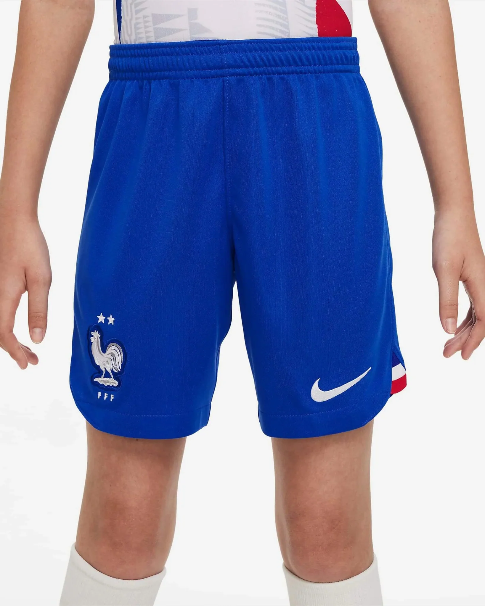 Nike 2022-23 France Youth Away Dri-Fit Shorts - Image 2