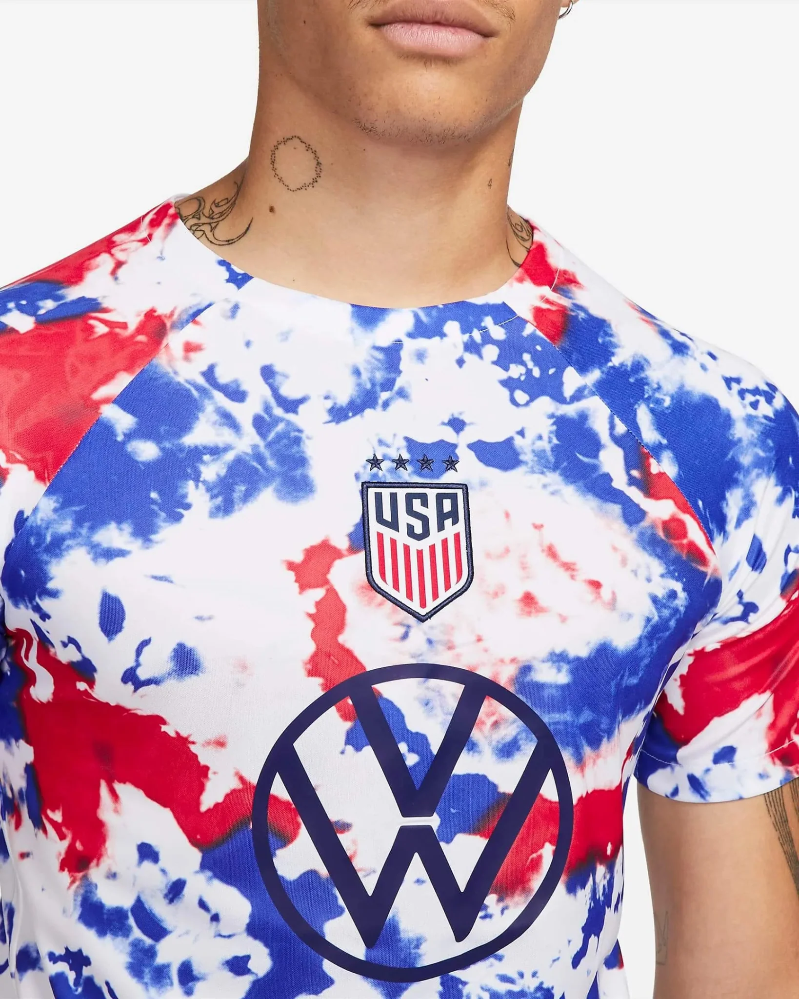 Nike 2022-23 USA Men's Dri-Fit Pre-Match Top - Image 3
