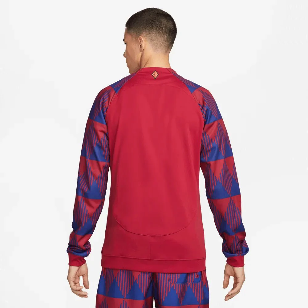 Nike 2023-24  Barcelona Anthem Jacket - Noble Red - Image 2