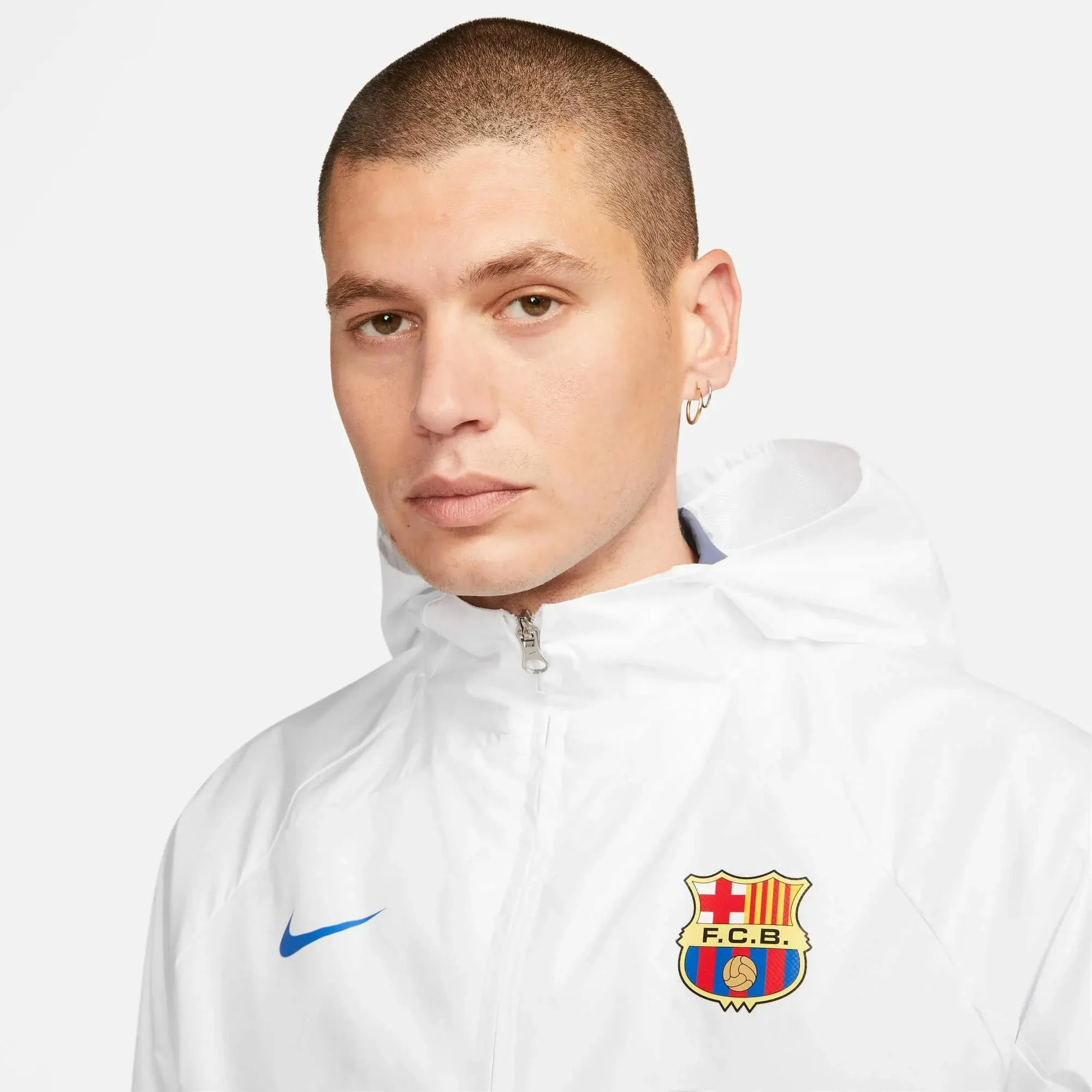 Nike 2023-24 Barcelona Men's AWF Academy Jacket - Image 3