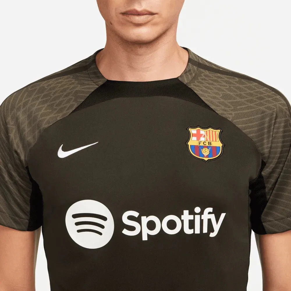 Nike 2023-24 Barcelona Men's DF Strike Training Jersey - Image 3